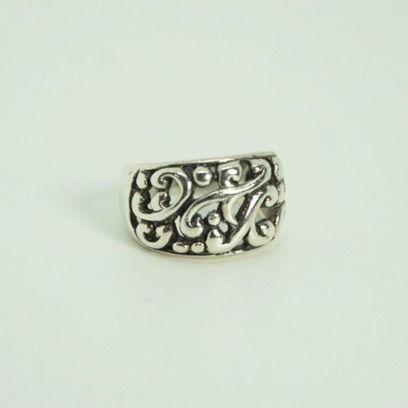 Sterling silver filigree ring - Picture 2 of 5